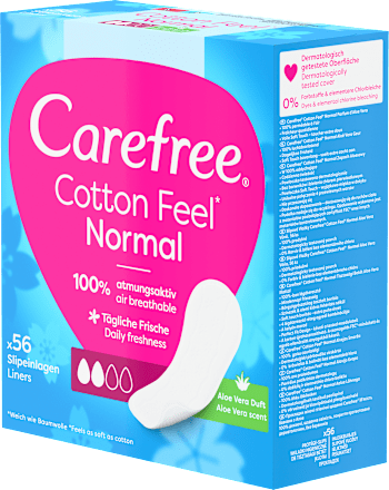 Wkładki Cotton Aloe Carefree