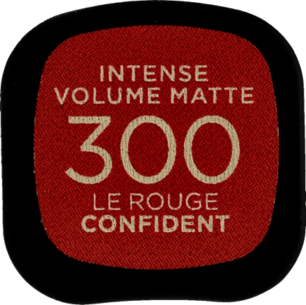 COLOR RICHE COLORS OF WORTH 300 LE ROUGE CONFIDENT  L'ORÉAL PARiS