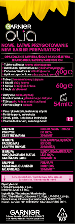 Farba do włosów ciemny brąz 4.0 GARNIER olia