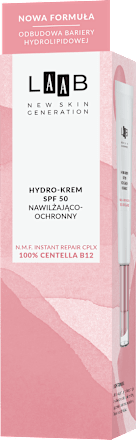 Hydro-krem nawilżająco-ochronny SPF 50 Centella B12 Skin Barrier Protection LAAB AA