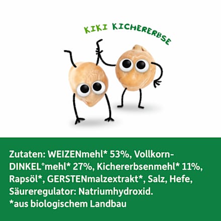 Knabbergebäck Brezeln Kichererbse Freche Freunde