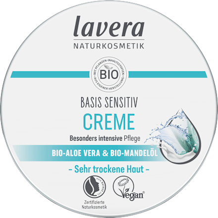 Pflegecreme Basis Sensitiv lavera NATURKOSMETIK