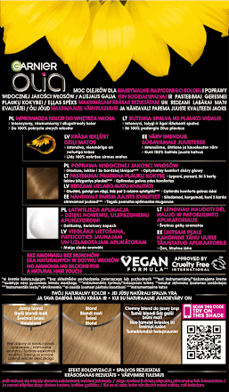 Farba do włosów blond 8.0 GARNIER olia