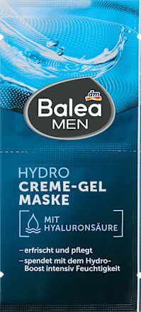 Kremasta gel-maska za lice Hydro  Balea MEN