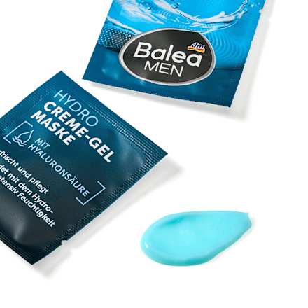 Maschera viso crema-gel Hydro Balea MEN