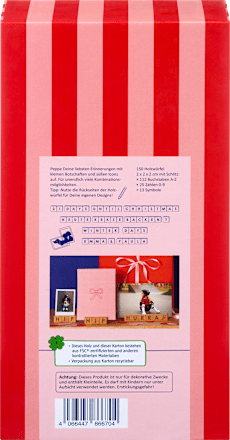 foto stojánky dřevěné kostky Paradies