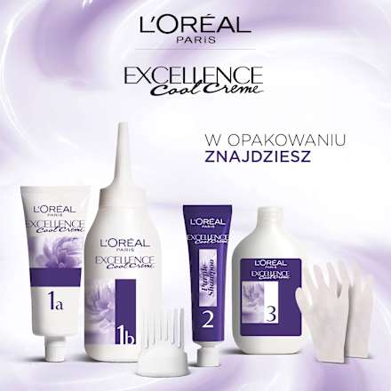 Farba do włosów 6.11 Ultrapopielaty Ciemny Blond L'ORÉAL PARiS EXCELLENCE Creme