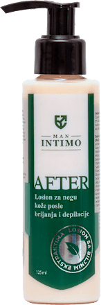 AFTER losion za negu kože posle brijanja i depilacije MAN INTIMO