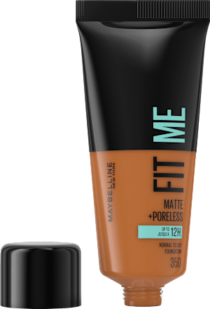 Foundation Fit Me Matte & Poreless 350 Caramel MAYBELLINE NEW YORK
