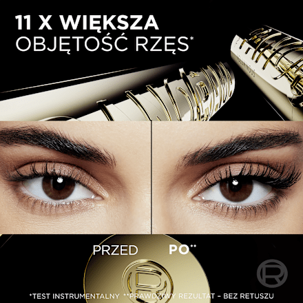 Tusz do rzęs Panorama Black L'ORÉAL PARiS