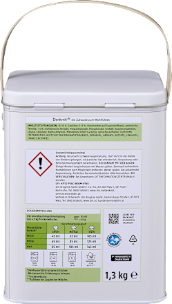 Универсален прах за бяло пране с жасминов цвят, 20 пранета Denkmit