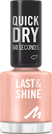 Nagellack Last & Shine 112 Almost Apricot MANHATTAN Cosmetics