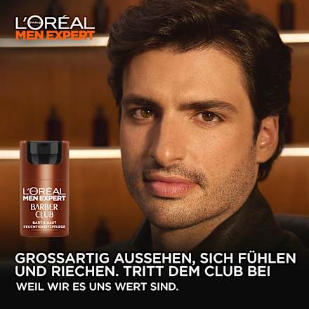 Barber Club Bart & Haut Feuchtigkeitspflege L'ORÉAL PARiS MEN EXPERT