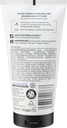 Haargel Invisible Look Styling Gel Balea MEN