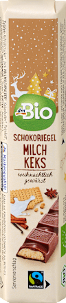 Schokoriegel Milch Keks dmBio
