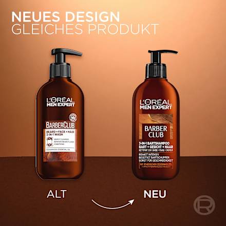 Barber Club 3in1 Bartshampoo L'ORÉAL PARiS MEN EXPERT