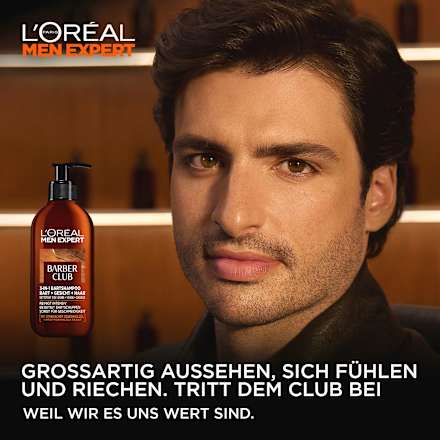 Barber Club 3in1 Bartshampoo L'ORÉAL PARiS MEN EXPERT
