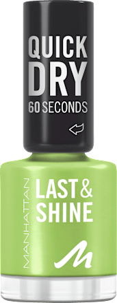 Nagellack Last & Shine 107 Acid Lime MANHATTAN Cosmetics