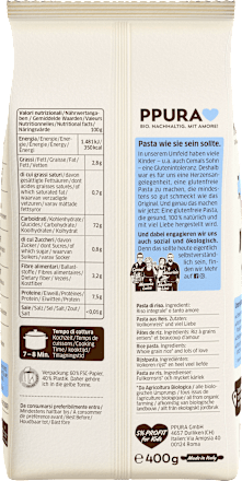 Nudeln Fusilli PPURA