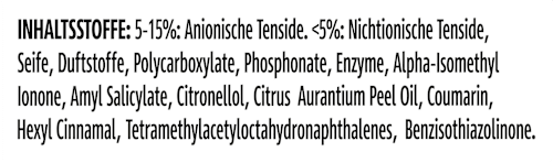 Colorwaschmittel flüssig Magic Wash Quick & Care Coral