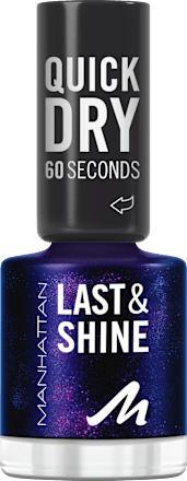 Nagellack Last & Shine 040 Midnight Rush MANHATTAN Cosmetics