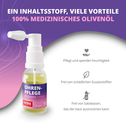 Ohrenpflege Hygienespray  ALPINE