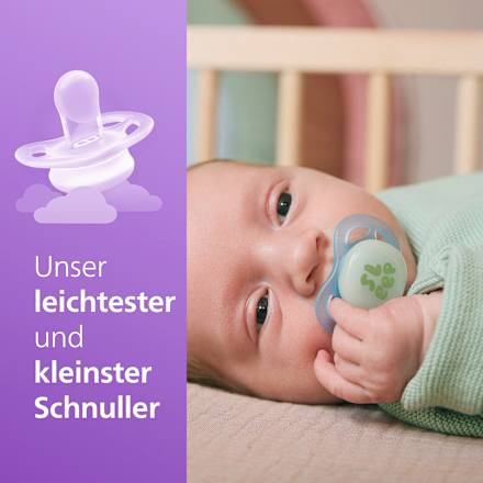 Schnuller ultra start Nighttime, grün/blau, 0-2 Monate  PHILIPS AVENT