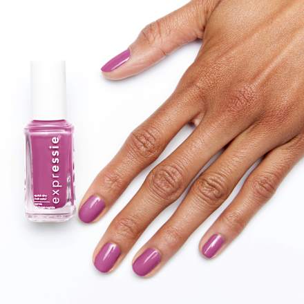 Nagellackset Bonbon Expressie Thumb Surfing Pink 412, 10 ml & No Time To Pause Lila 414, 10 ml essie