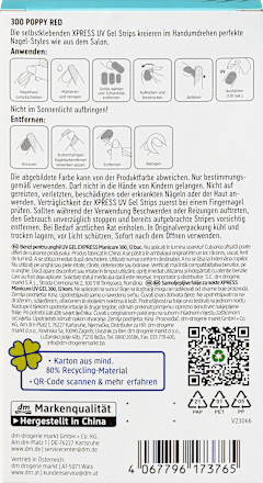 Samolepilne UV gel nalepke za nohte XPRESS Manicure 030 trend !t up