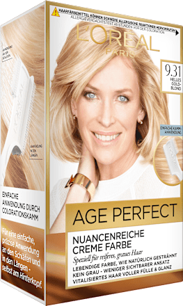 Haarfarbe Age Perfect 9.31 Helles Goldblond L'ORÉAL PARiS AGE PERFECT