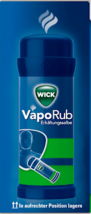 Wick VapoRub Erkältungssalbe mit Applikator WICK