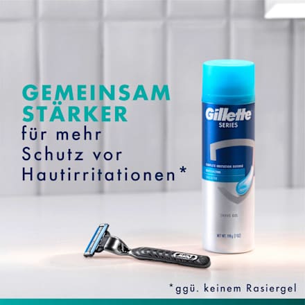 Rasierer, Mach3 mit 6 Rasierklingen Gillette
