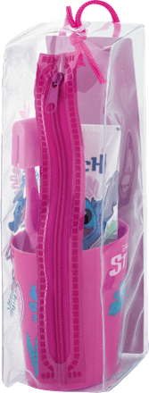 Detská súprava dentálnej hygieny Stitch - od 3 rokov, ružová Disney