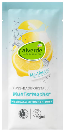 Kristali za kupku za stopala - morska so i limun alverde NATURKOSMETIK