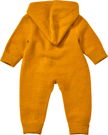 Overall aus Merinowolle mit Mitwachsfunktion & Fuchs-Muster, braun, Gr. 86/92 ALANA