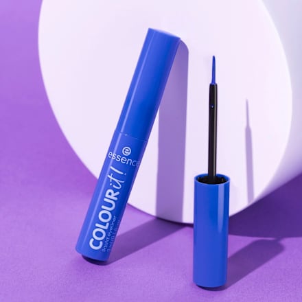 tekuté oční linky metalické COLOUR it! 01 Royal Blue essence