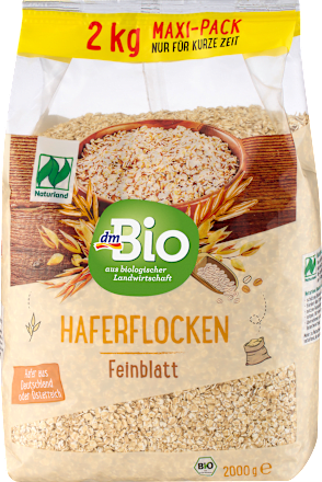 Bio drobni polnozrnati ovseni kosmiči dmBio