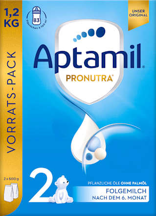 Folgemilch 2 Pronutra nach dem 6. Monat Aptamil
