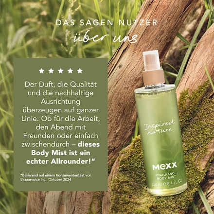Inspired Nature Körperspray Body Mist Mexx