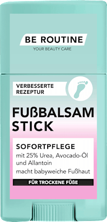 Fußcreme, Fußbalsam Stick Urea BE ROUTINE