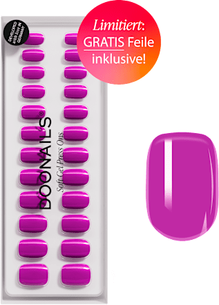 Künstliche Nägel, Soft Gel Press Ons Dragon Fruit  Doonails