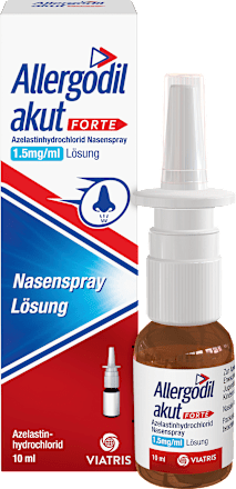 Allergodil akut forte 1,5mg/ml Nasenspray, Lösung Allergodil