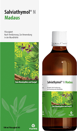 Salviathymol N Madaus Flüssigkeit Salviathymol