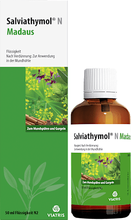 Salviathymol N Madaus Flüssigkeit Salviathymol