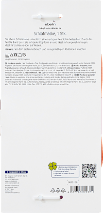 Maska za spavanje My Happy Place ebelin