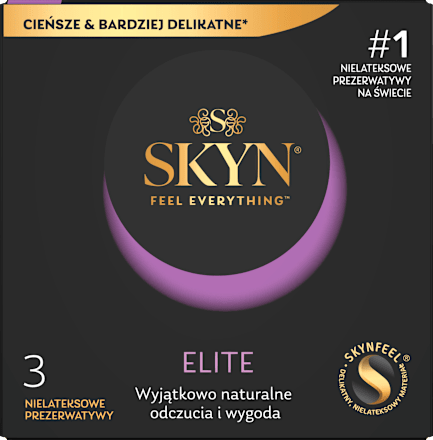 Prezerwatywy nielateksowe Elite SKYN