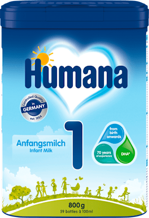 Lapte praf de început 1, 0-6 luni Humana