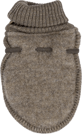 Handschuhe mit Merinowolle, braun, Gr. 62/68 Mikk-Line