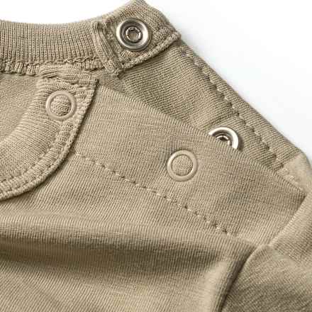 Langarmshirt Pro Climate mit Waldtier-Motiv, braun, Gr. 86 ALANA