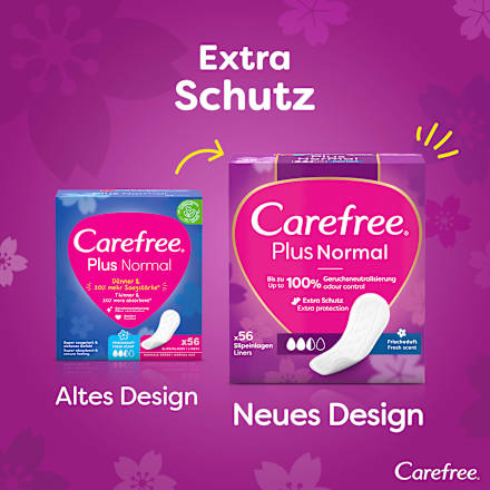 Slipeinlagen Plus Original mit Frischeduft Carefree